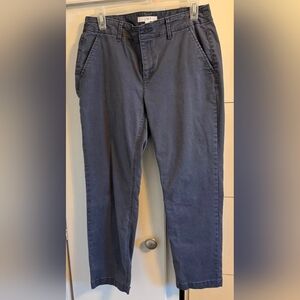 LOFT Navy Trousers